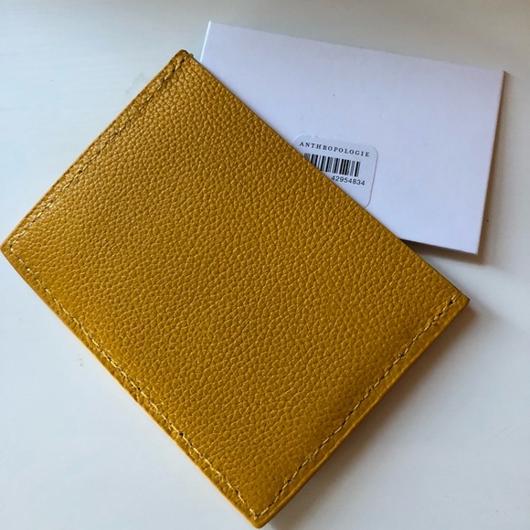 Anthropologie leather card holder - Picture 4 of 5